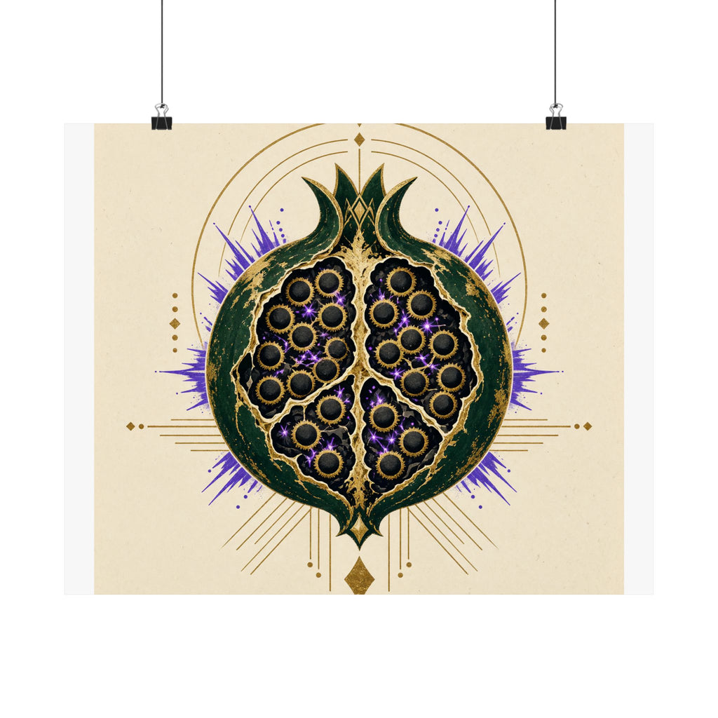 Pomegranate Eclipse — Poster