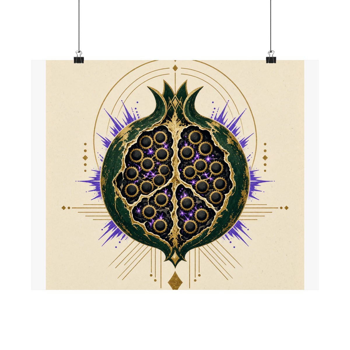 Pomegranate Eclipse — Poster