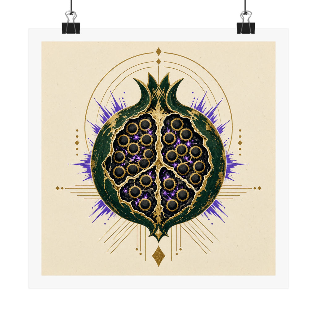 Pomegranate Eclipse — Poster