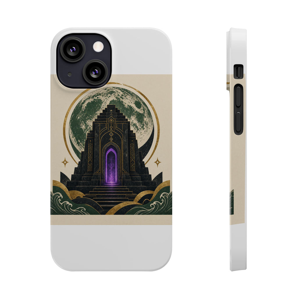 Brutalist Moon — Phone Case