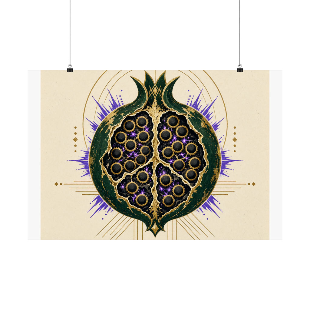 Pomegranate Eclipse — Poster