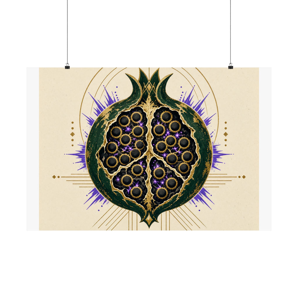 Pomegranate Eclipse — Poster