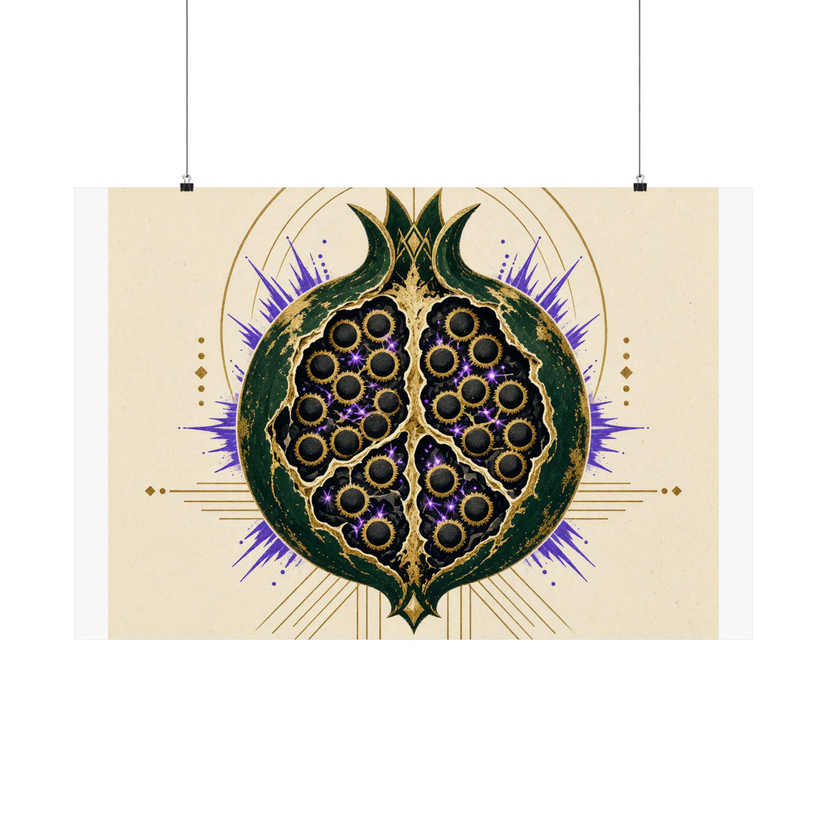 Pomegranate Eclipse — Poster