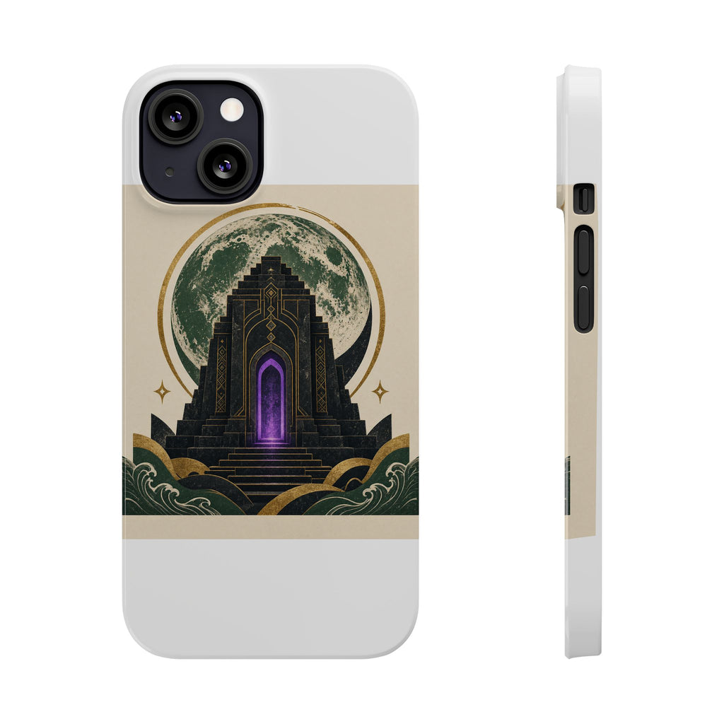 Brutalist Moon — Phone Case