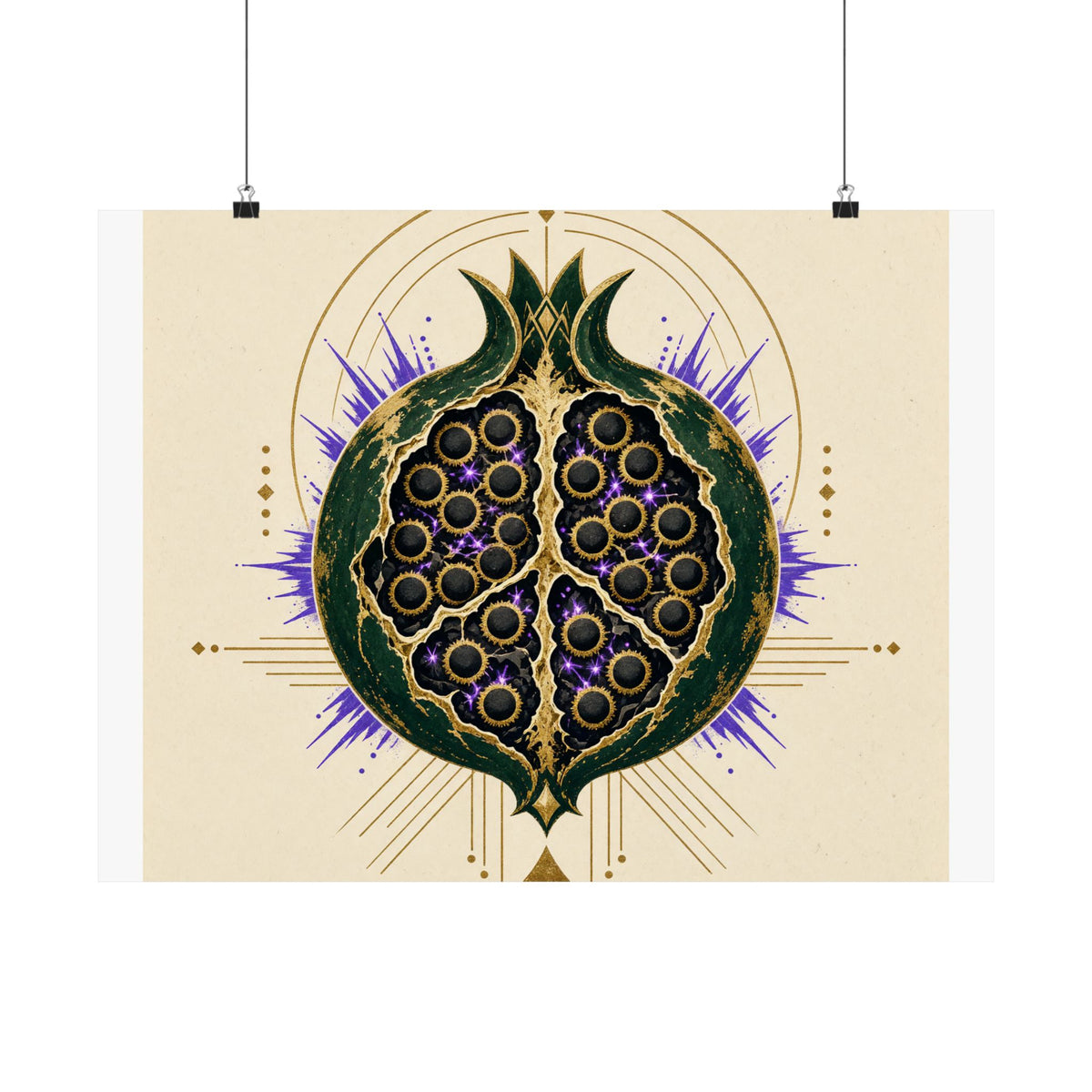 Pomegranate Eclipse — Poster