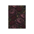 Plum Noir Bloom — Dark Floral Wall Art | 18x24 Matte Poster