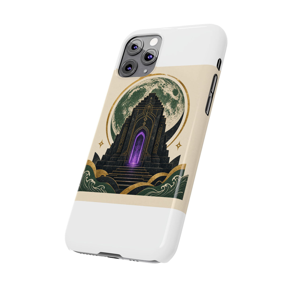 Brutalist Moon — Phone Case