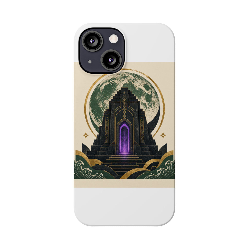Brutalist Moon — Phone Case