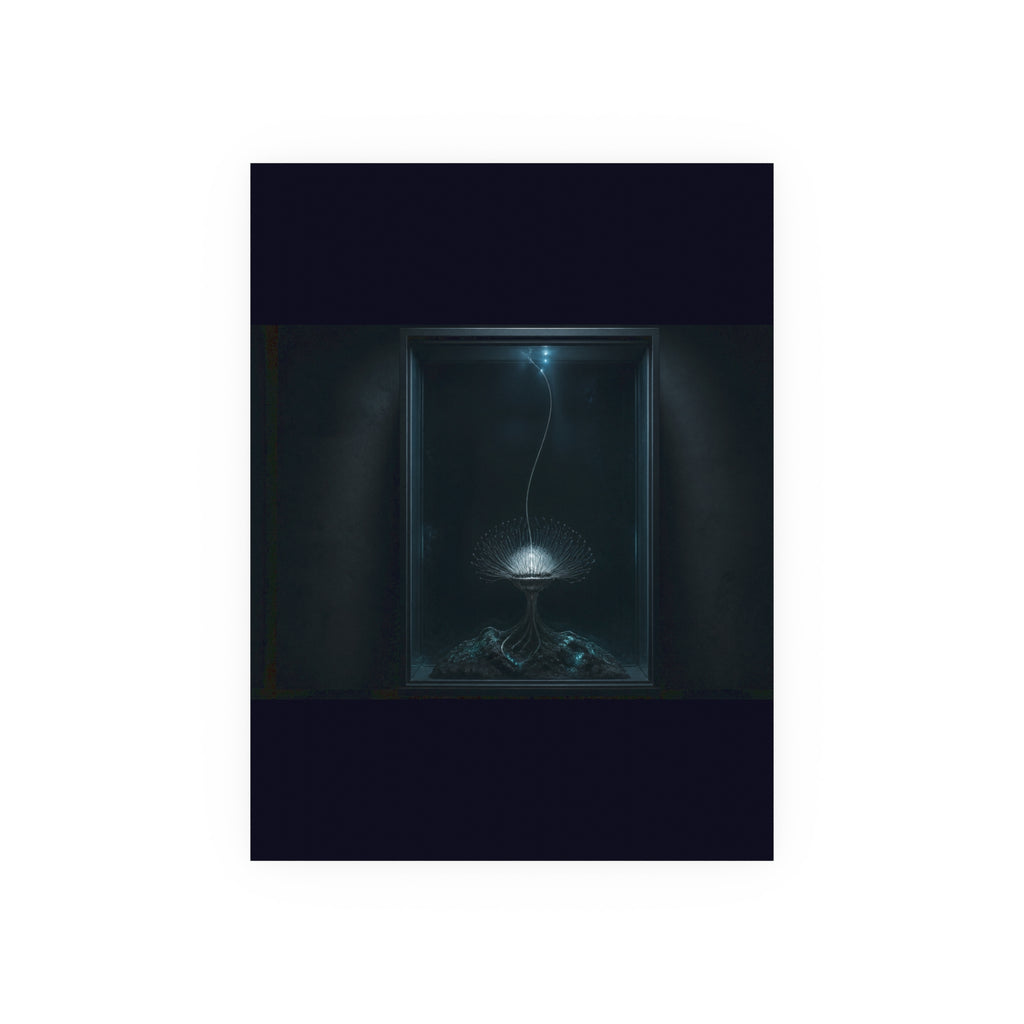 Quiet Signal Wall Art Print — Dark Sky Transmission Poster 18x24