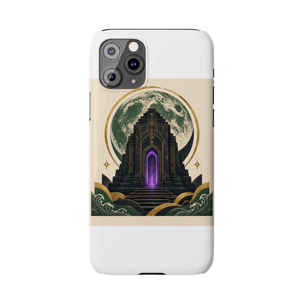 Brutalist Moon — Phone Case