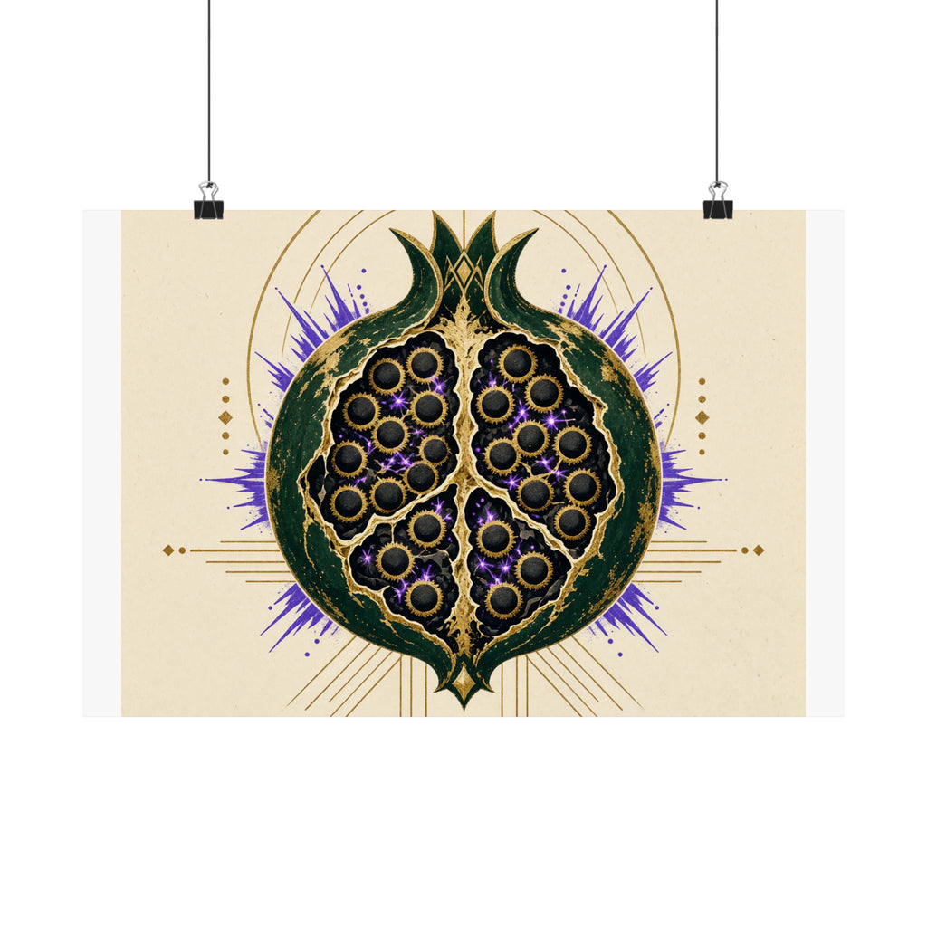 Pomegranate Eclipse — Poster
