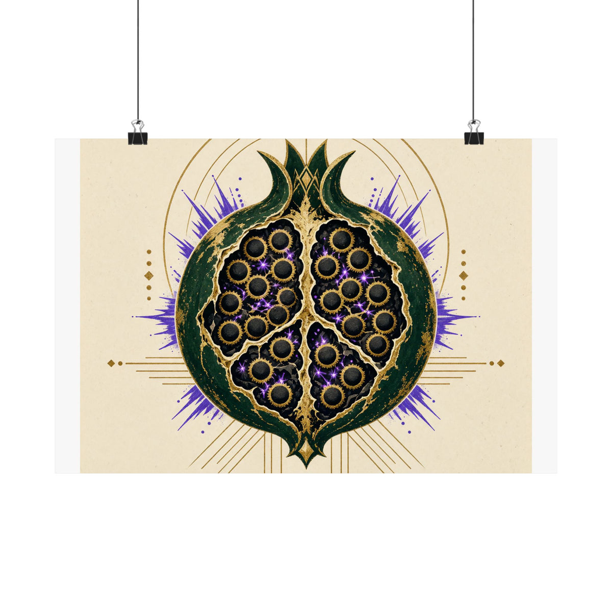 Pomegranate Eclipse — Poster