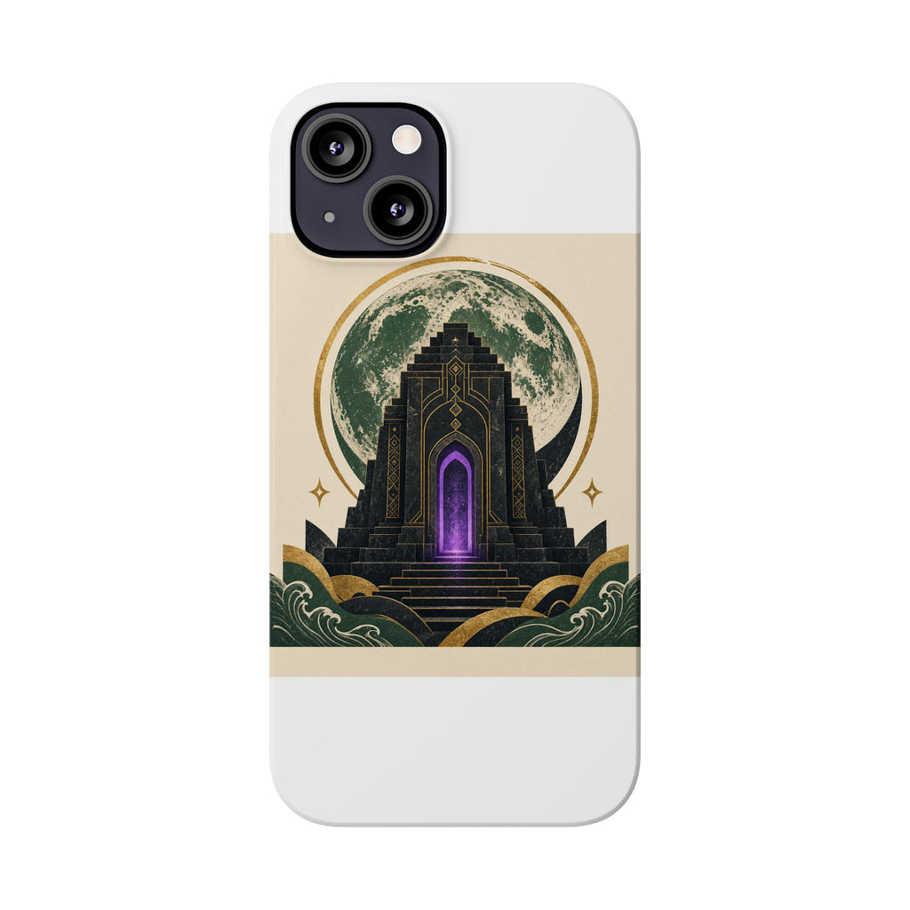 Brutalist Moon — Phone Case