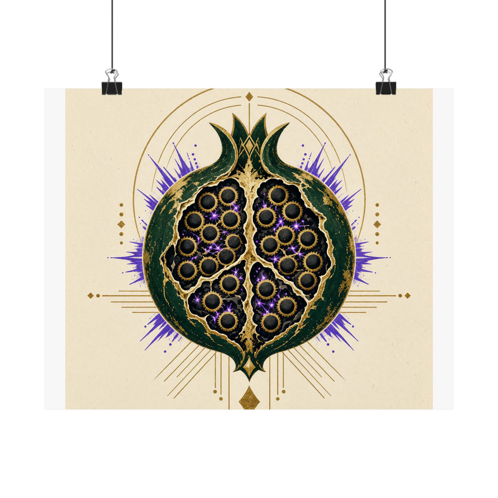 Pomegranate Eclipse — Poster