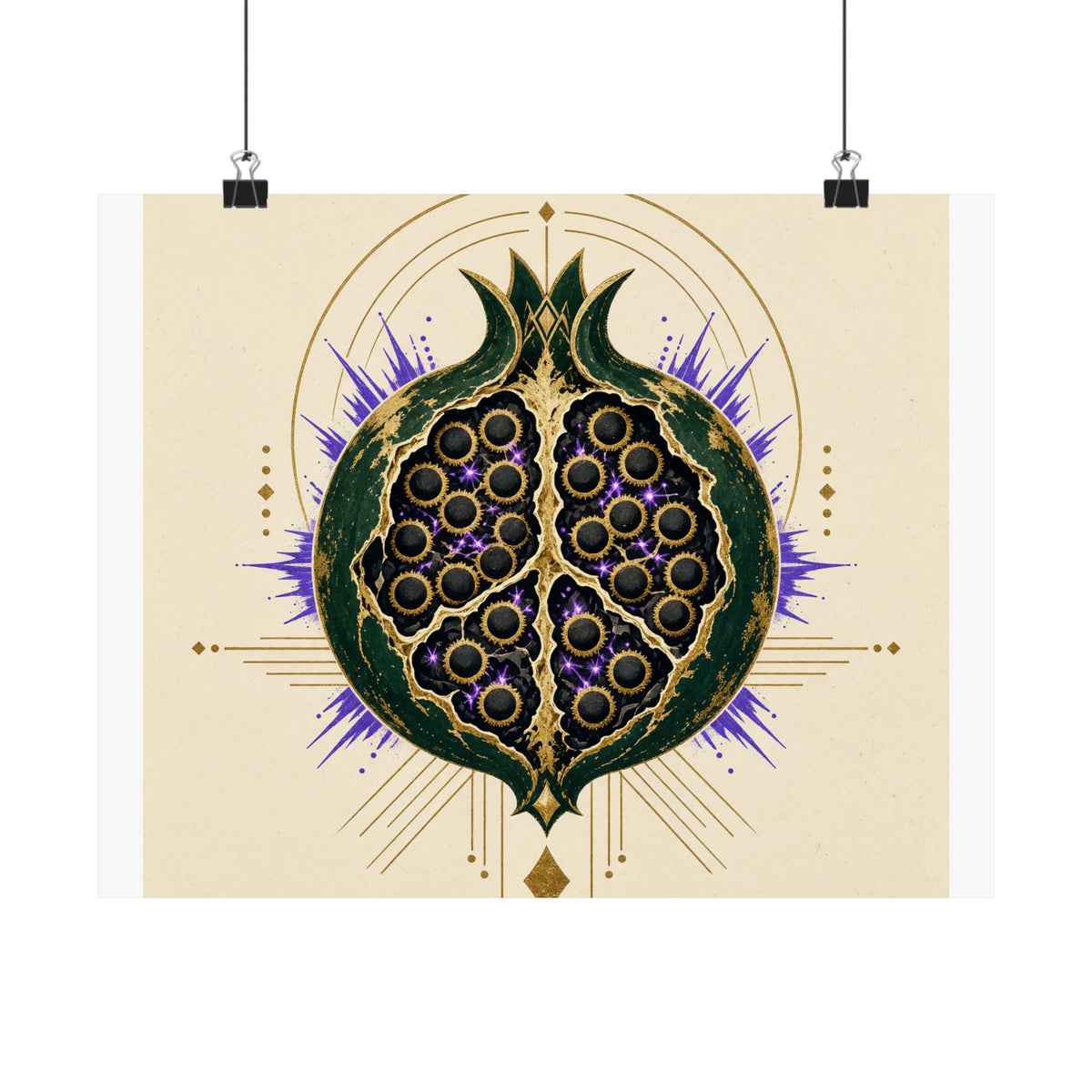 Pomegranate Eclipse — Poster