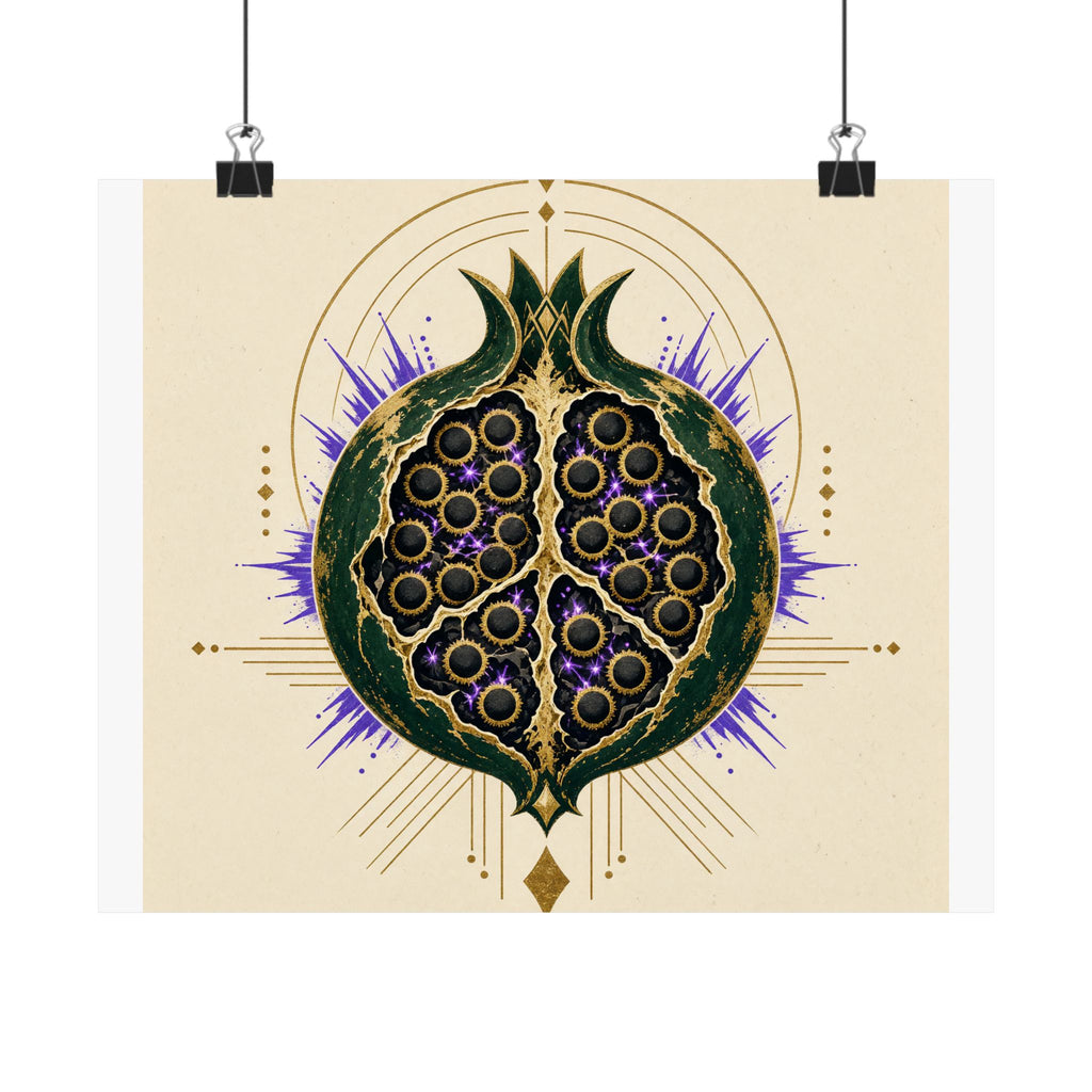 Pomegranate Eclipse — Poster