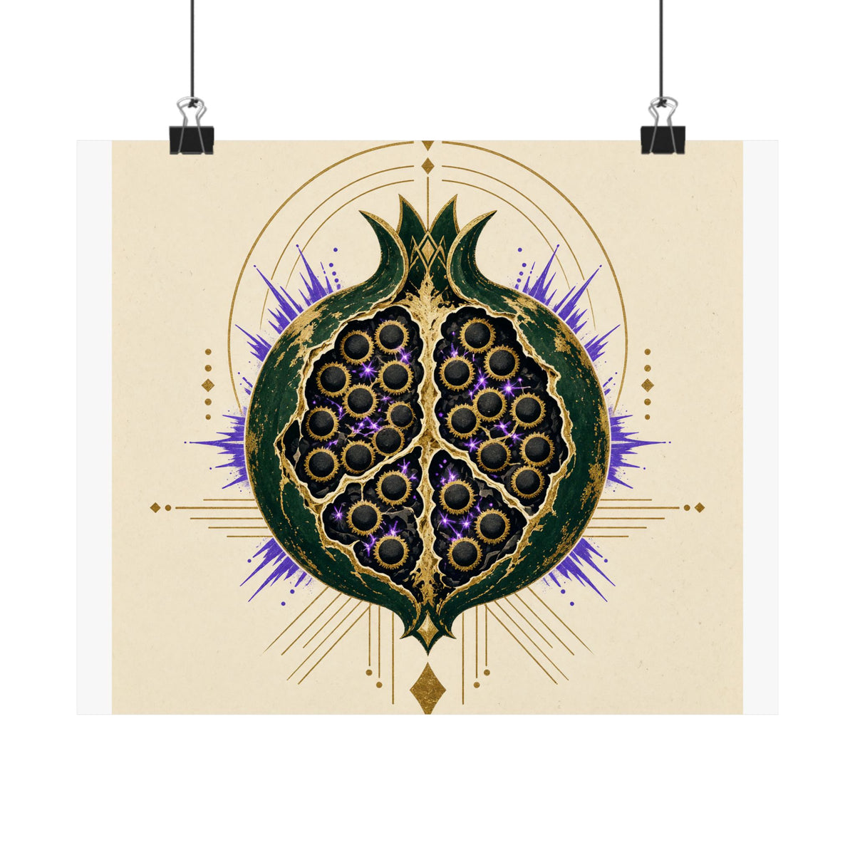 Pomegranate Eclipse — Poster
