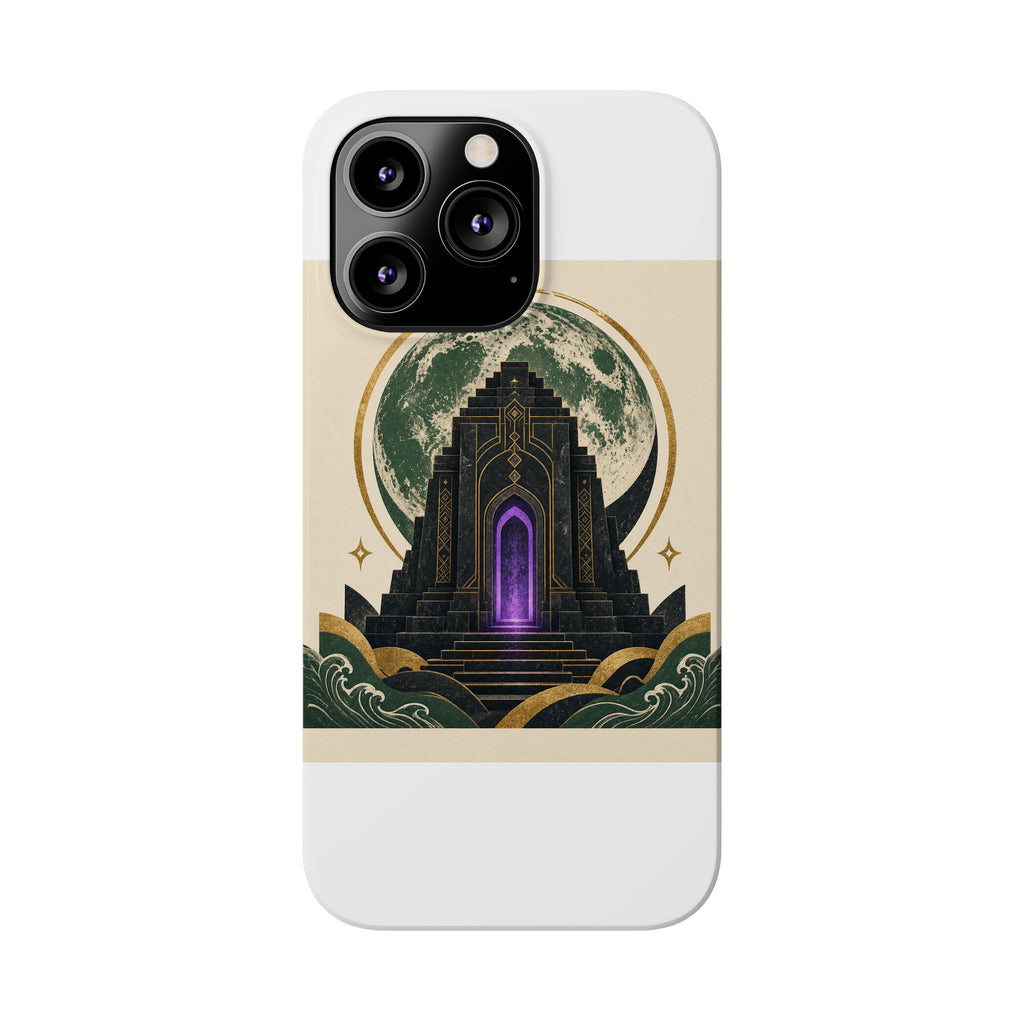 Brutalist Moon — Phone Case