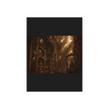 Rust Cathedral Wall Art Print — Industrial Space Architecture Poster 18x24