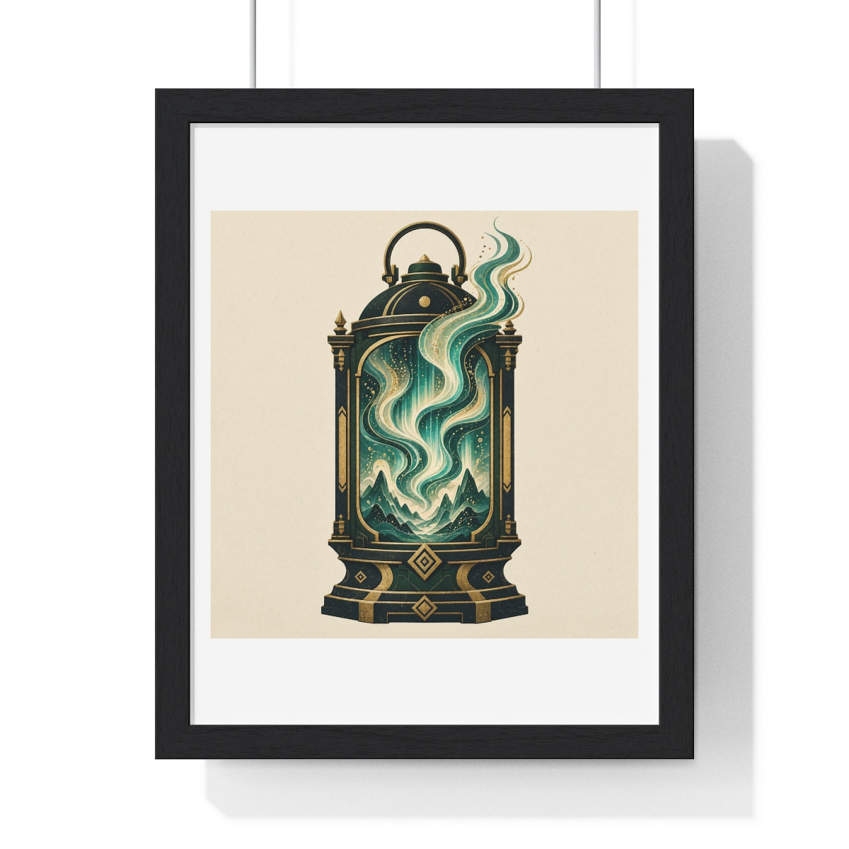 Aurora Lantern — Poster