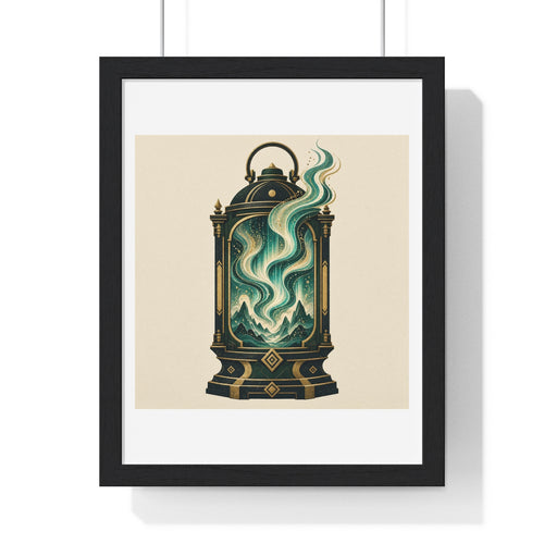 Aurora Lantern — Poster