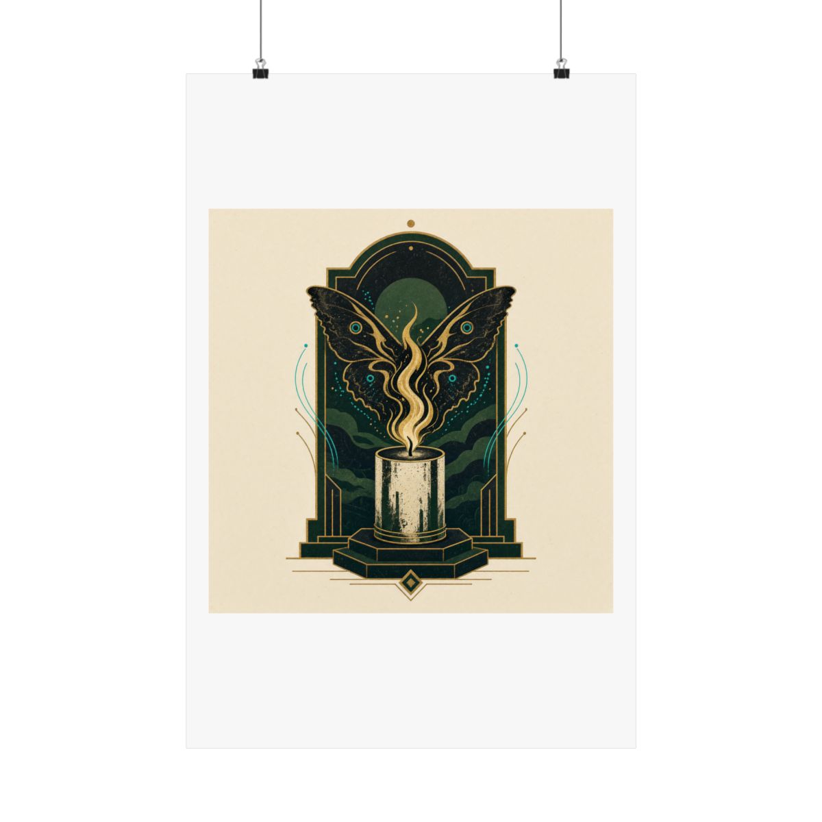 Black Flame — Poster