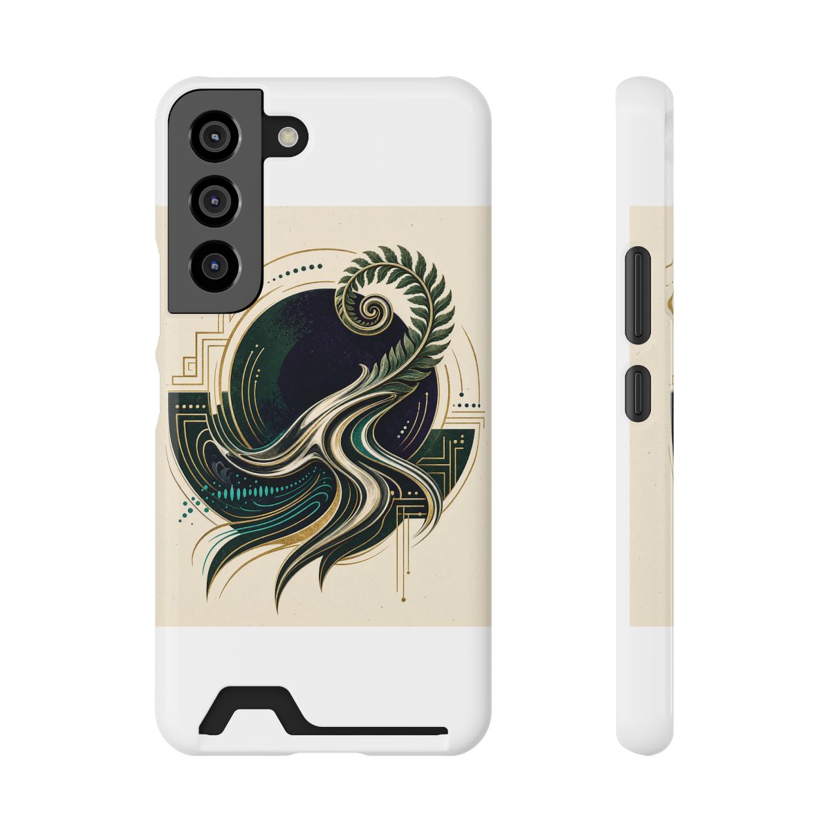 Chrome Wave — Phone Case