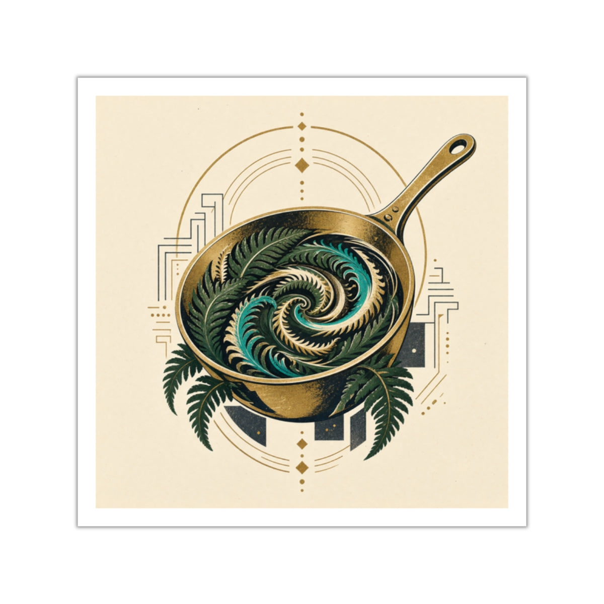 Copper Maelstrom — Sticker