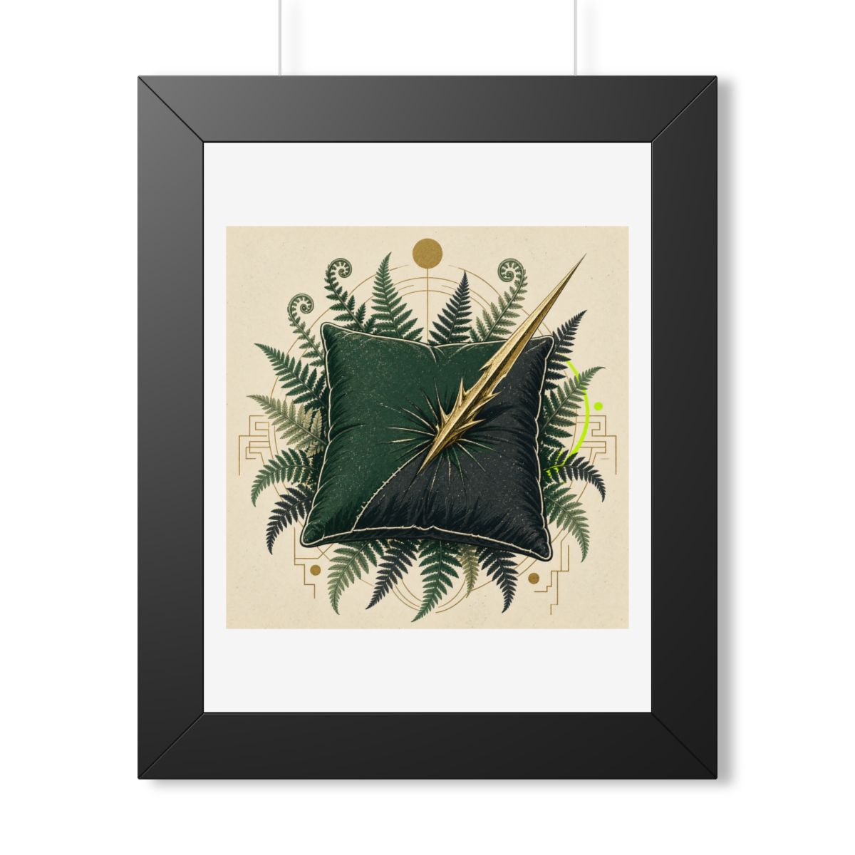 Crown Pillow — Poster
