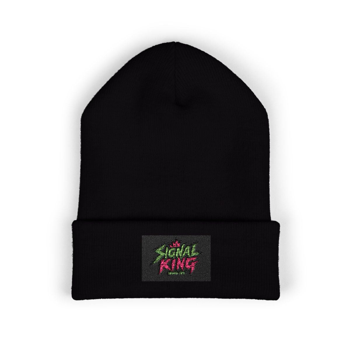 Cyberpunk Beanie — SIGNAL KING Knit Hat