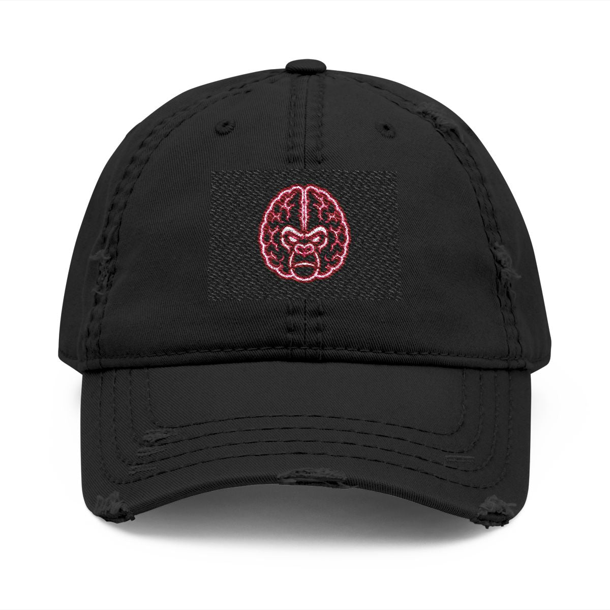 Cyberpunk Cap — Neon Brain Icon Dad Hat