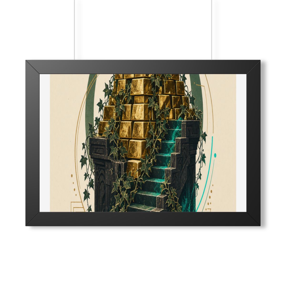 Gold Stoop — Poster