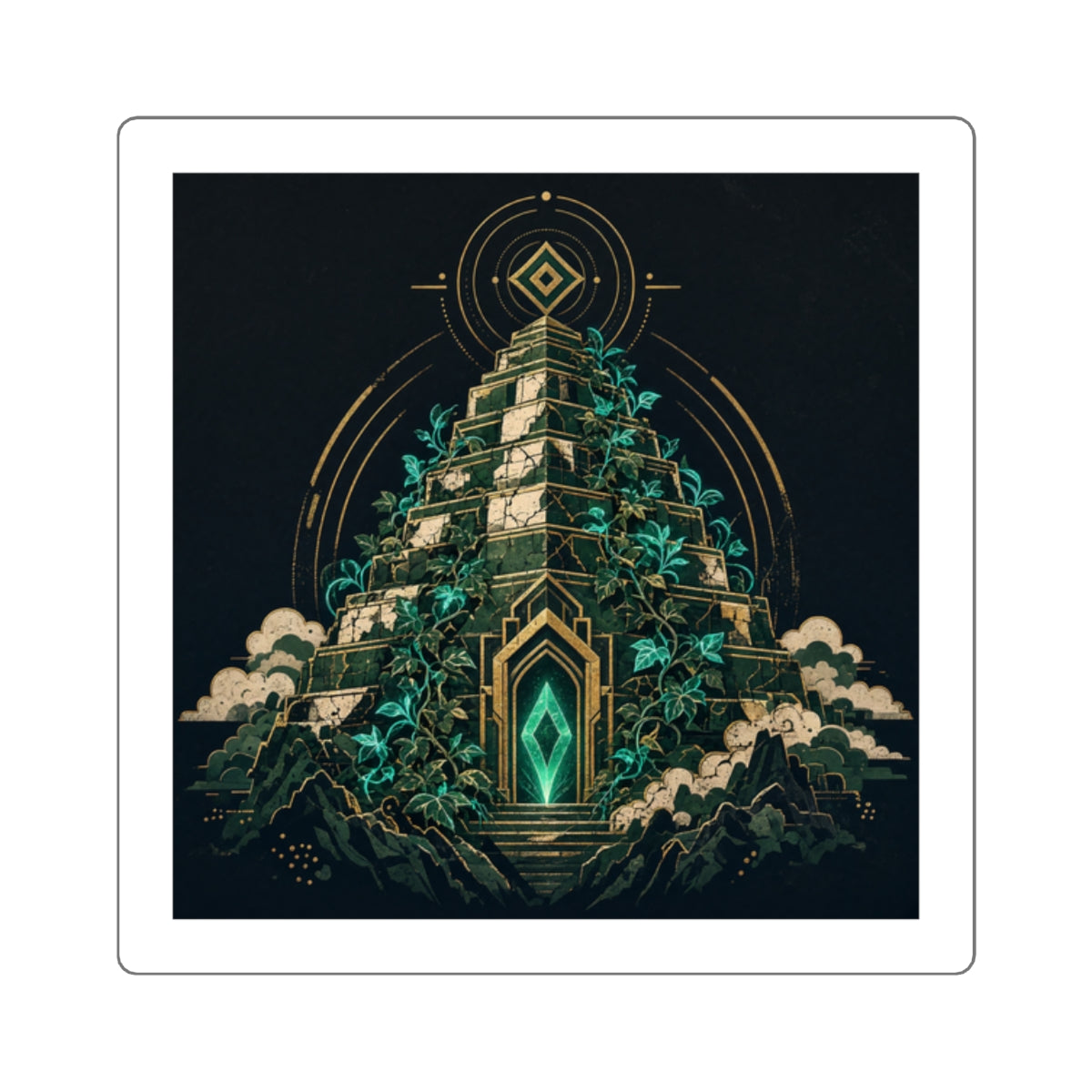 Ivy Ziggurat — Sticker