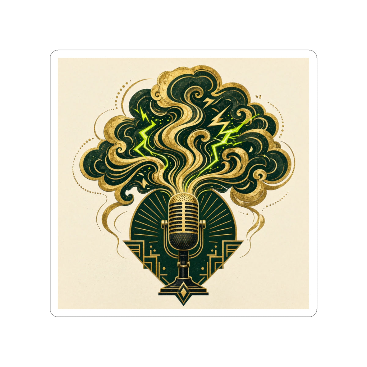 Mic Storm — Sticker