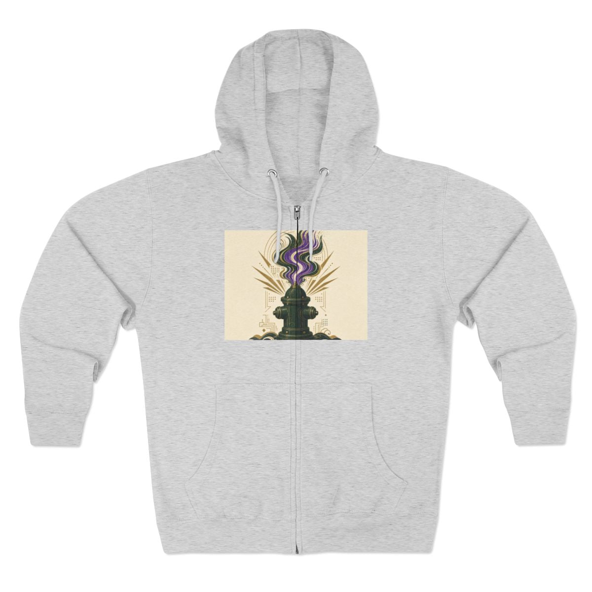 Midnight Hydrant — Unisex Hoodie
