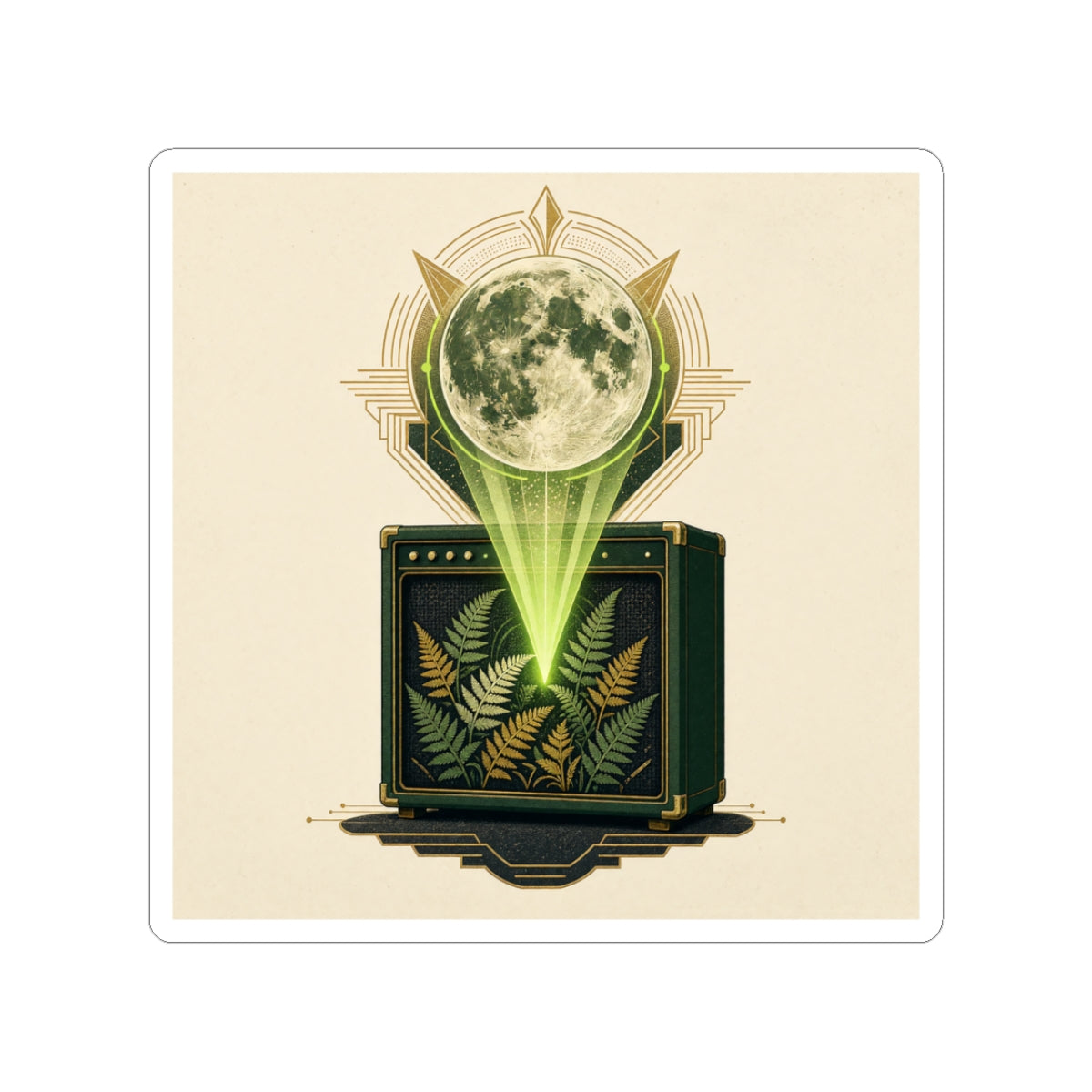 Moon Amp — Sticker
