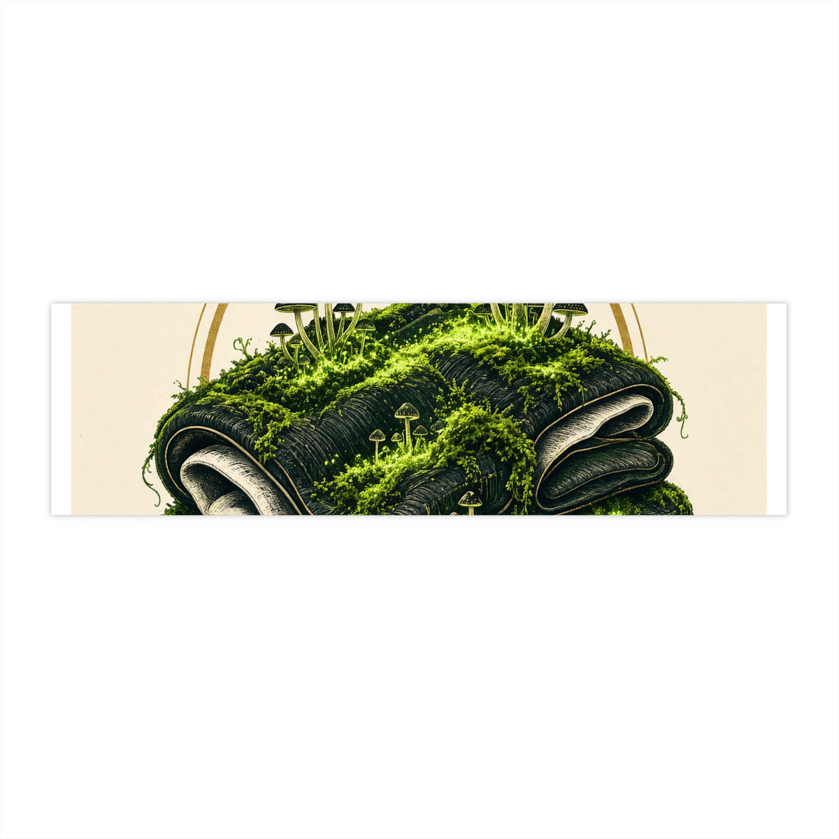 Moss Fold — Sticker