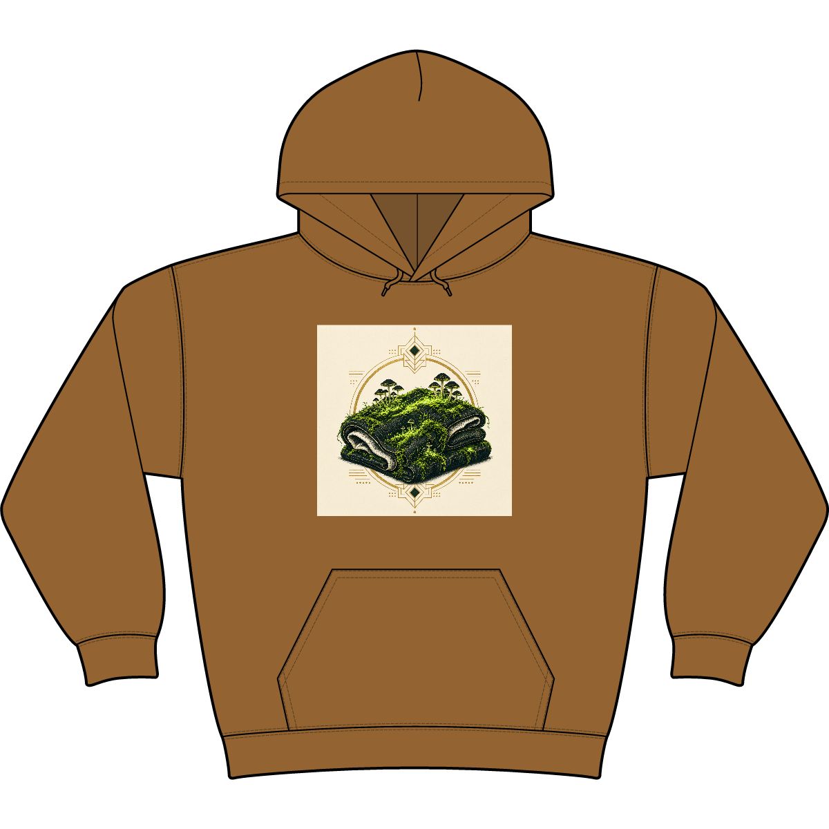 Moss Fold — Unisex Hoodie