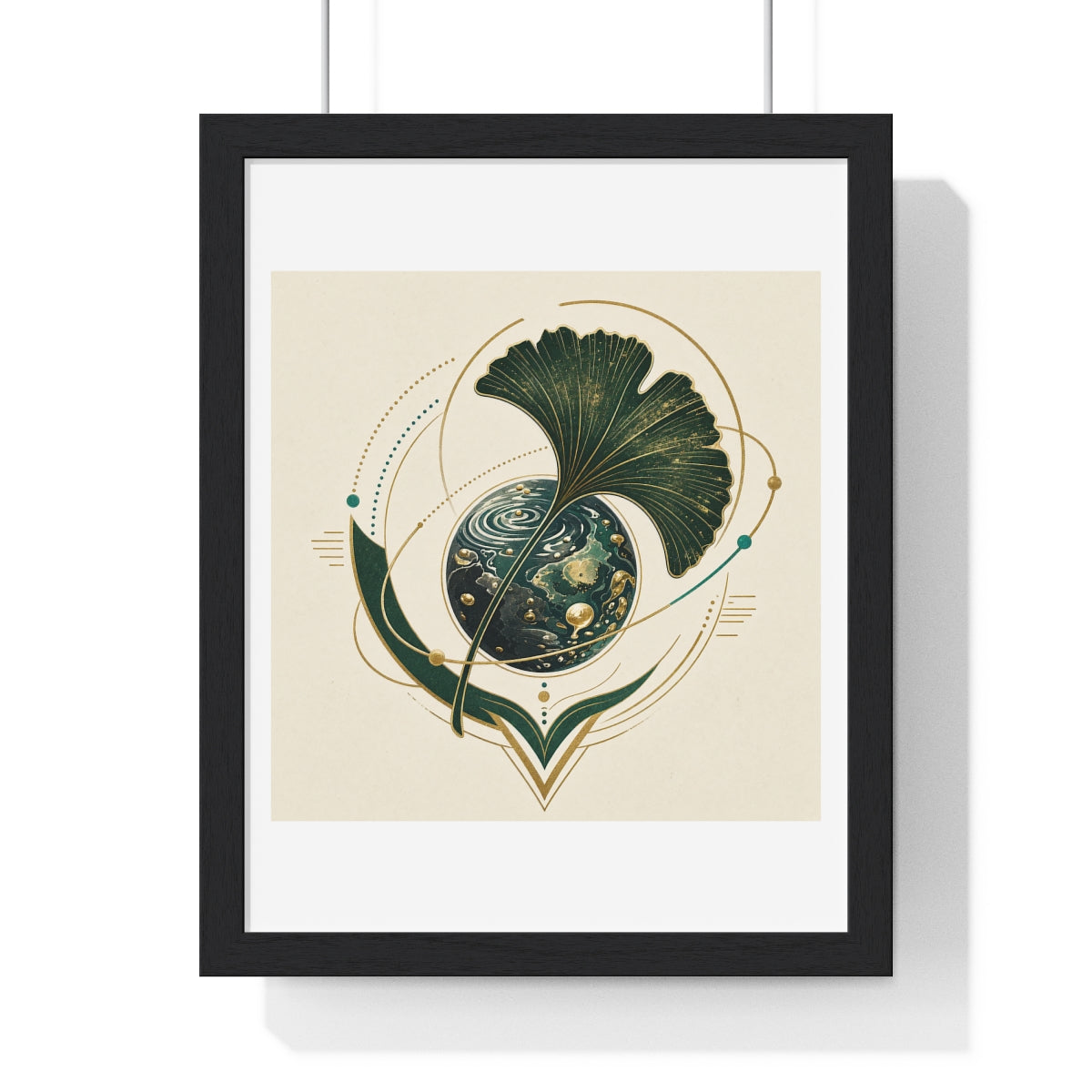 Orbit Leaf — Poster