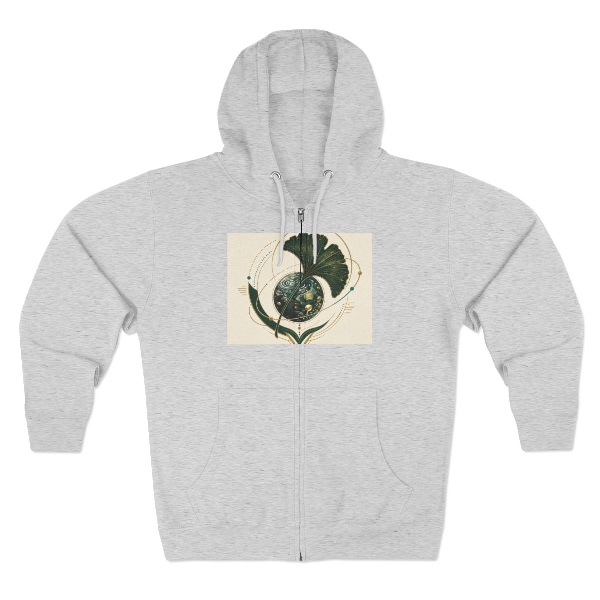 Orbit Leaf — Unisex Hoodie