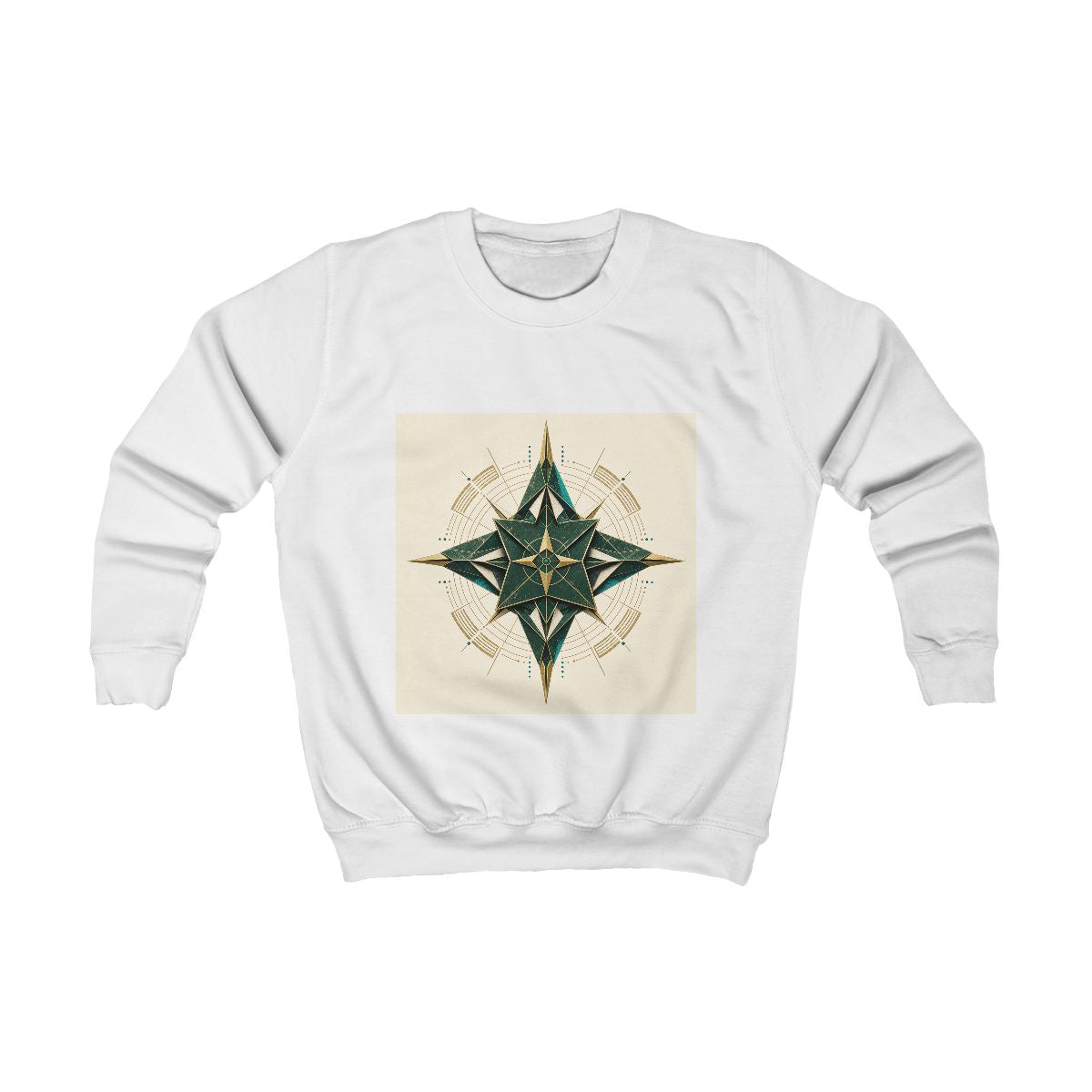 Origami Brief — Crewneck Sweatshirt