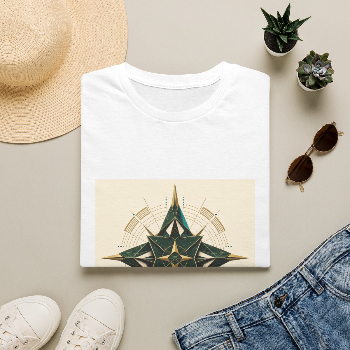 Origami Brief — Unisex T-Shirt