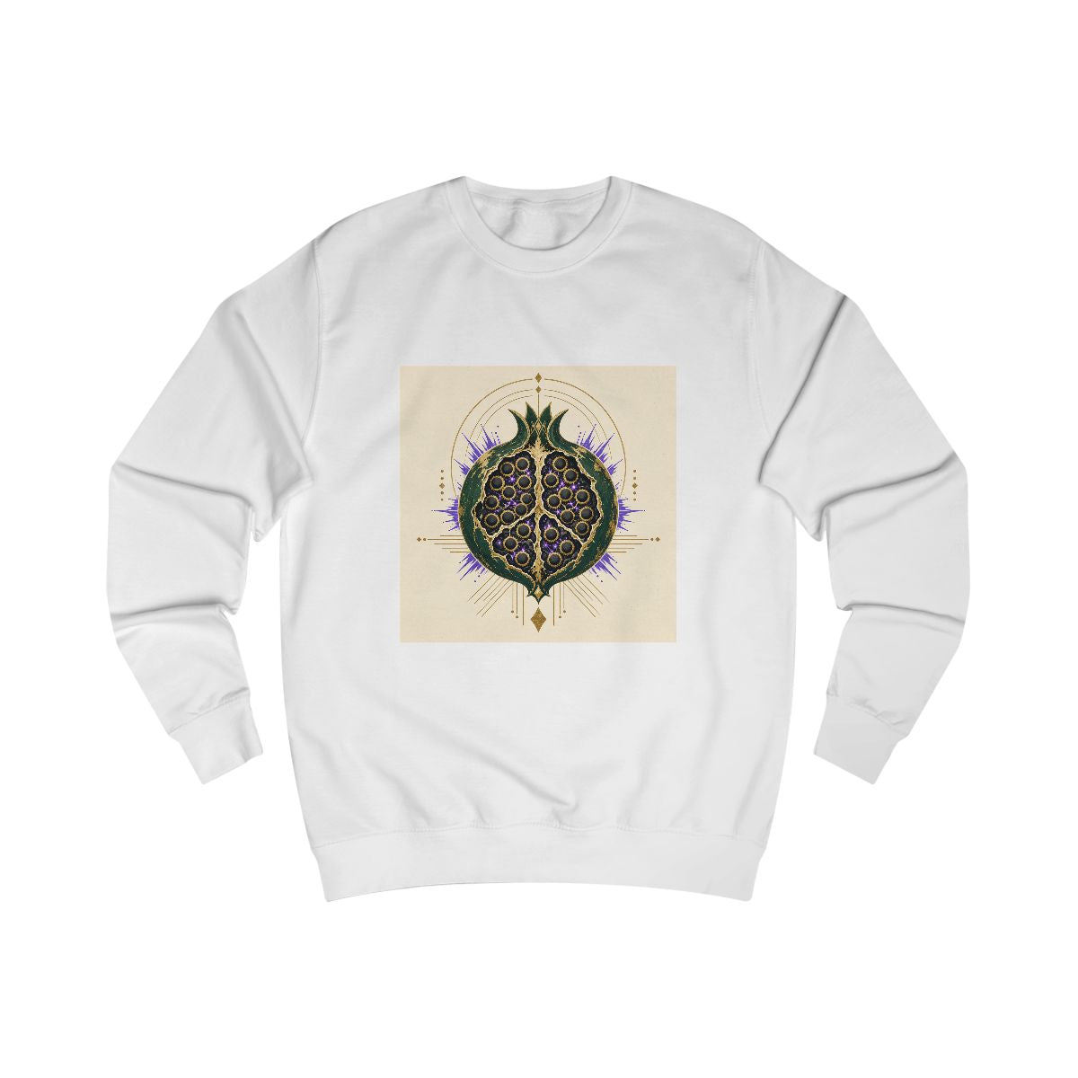 Pomegranate Eclipse — Crewneck Sweatshirt