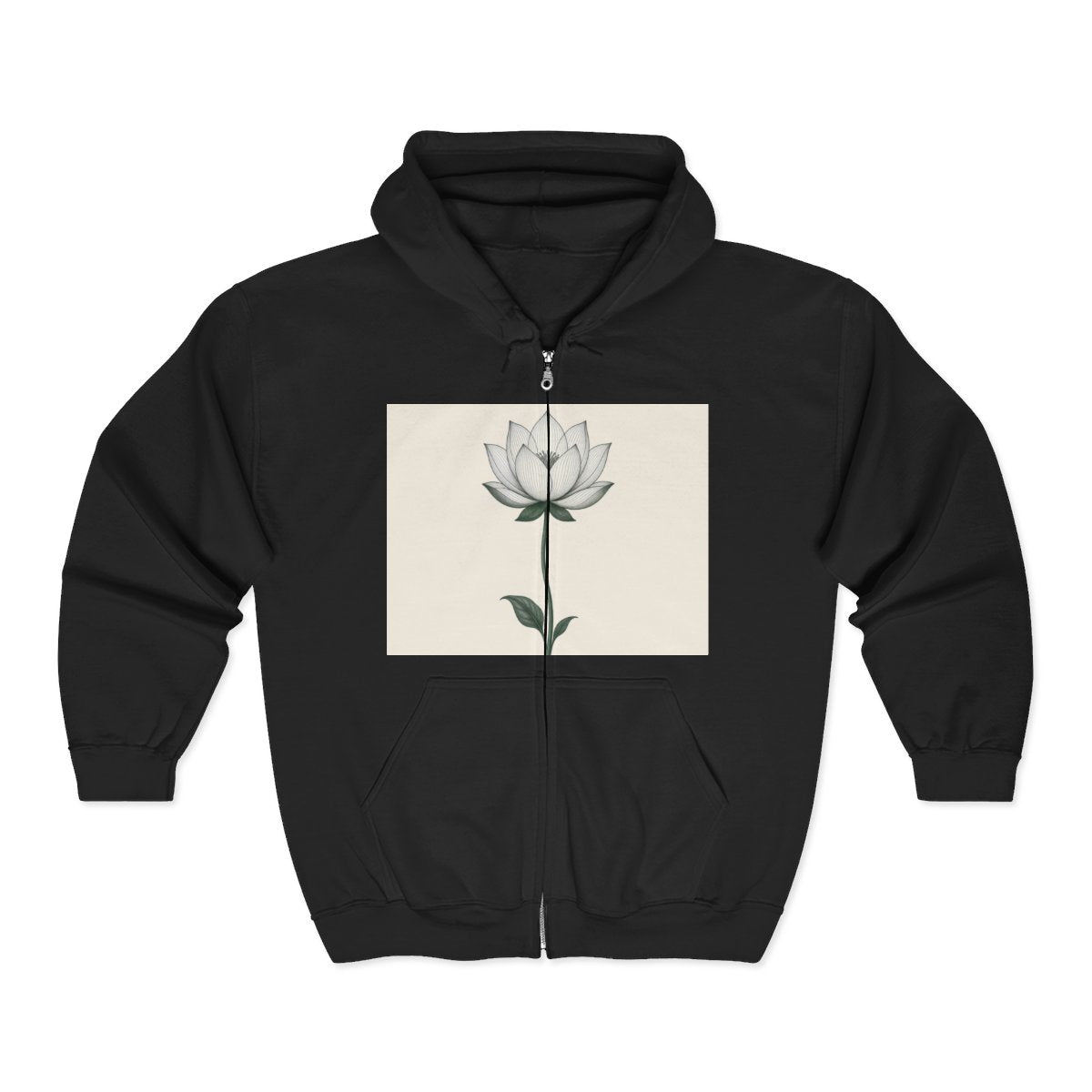 Quiet Lotus — Crewneck Sweatshirt