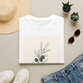 Quiet Olive — Botanical Line Art Tee