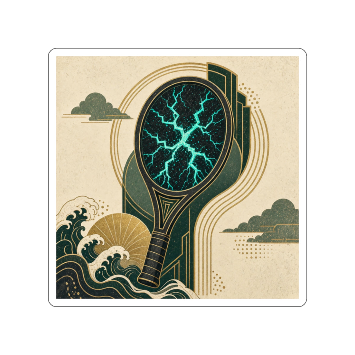 Volt Racket — Sticker